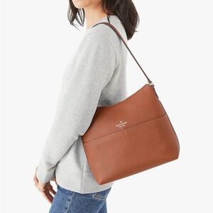 Kate Spade Bailey Shoulder Bag in Warm Gingerbread NWT